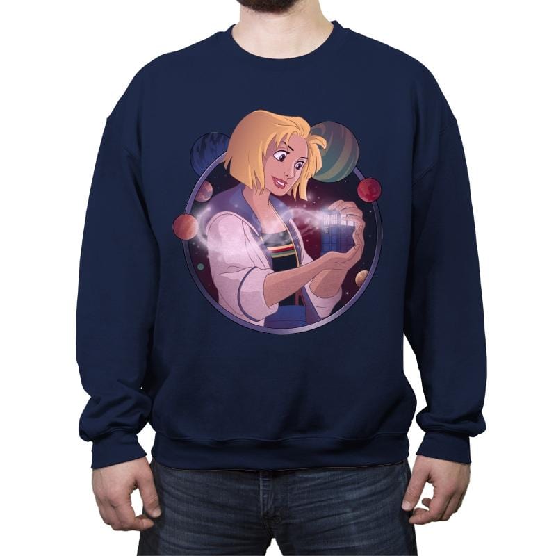 Who's That Girl? - Crew Neck Sweatshirt Crew Neck Sweatshirt RIPT Apparel
