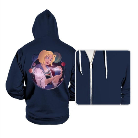 Who's That Girl? - Hoodies Hoodies RIPT Apparel Small / Navy