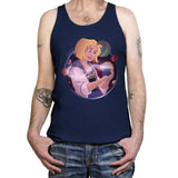 Who's That Girl? - Tanktop Tanktop RIPT Apparel X-Small / Navy