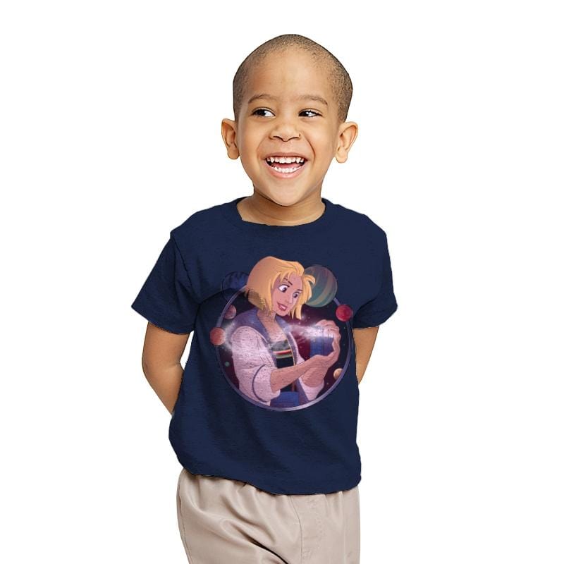Who's That Girl? - Youth T-Shirts RIPT Apparel X-small / Navy