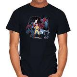 Who Would Win Exclusive - Anime History Lesson - Mens T-Shirts RIPT Apparel Small / Black