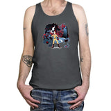 Who Would Win Exclusive - Anime History Lesson - Tanktop Tanktop RIPT Apparel X-Small / Asphalt
