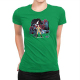 Who Would Win Exclusive - Anime History Lesson - Womens Premium T-Shirts RIPT Apparel Small / Kelly Green