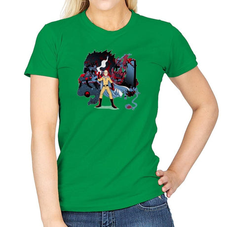 Who Would Win Exclusive - Anime History Lesson - Womens T-Shirts RIPT Apparel Small / Irish Green