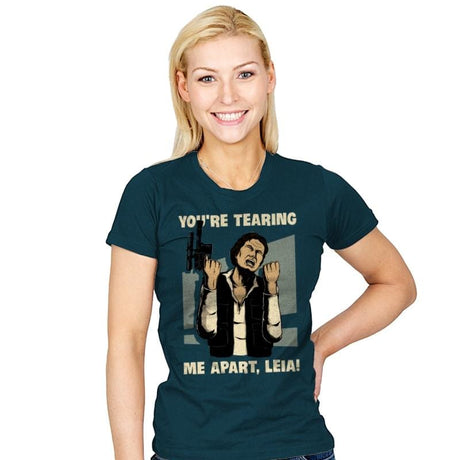 Why Leah, Why! - Womens T-Shirts RIPT Apparel