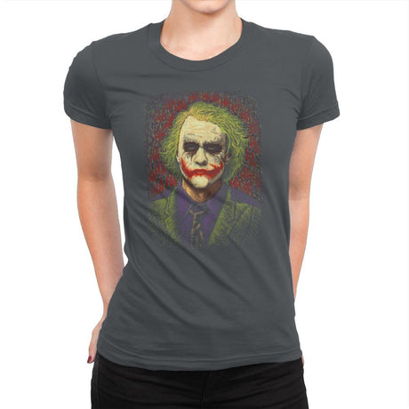 Why So Post Impressionist? - Pop Impressionism - Womens Premium T-Shirts RIPT Apparel Small / Heavy Metal