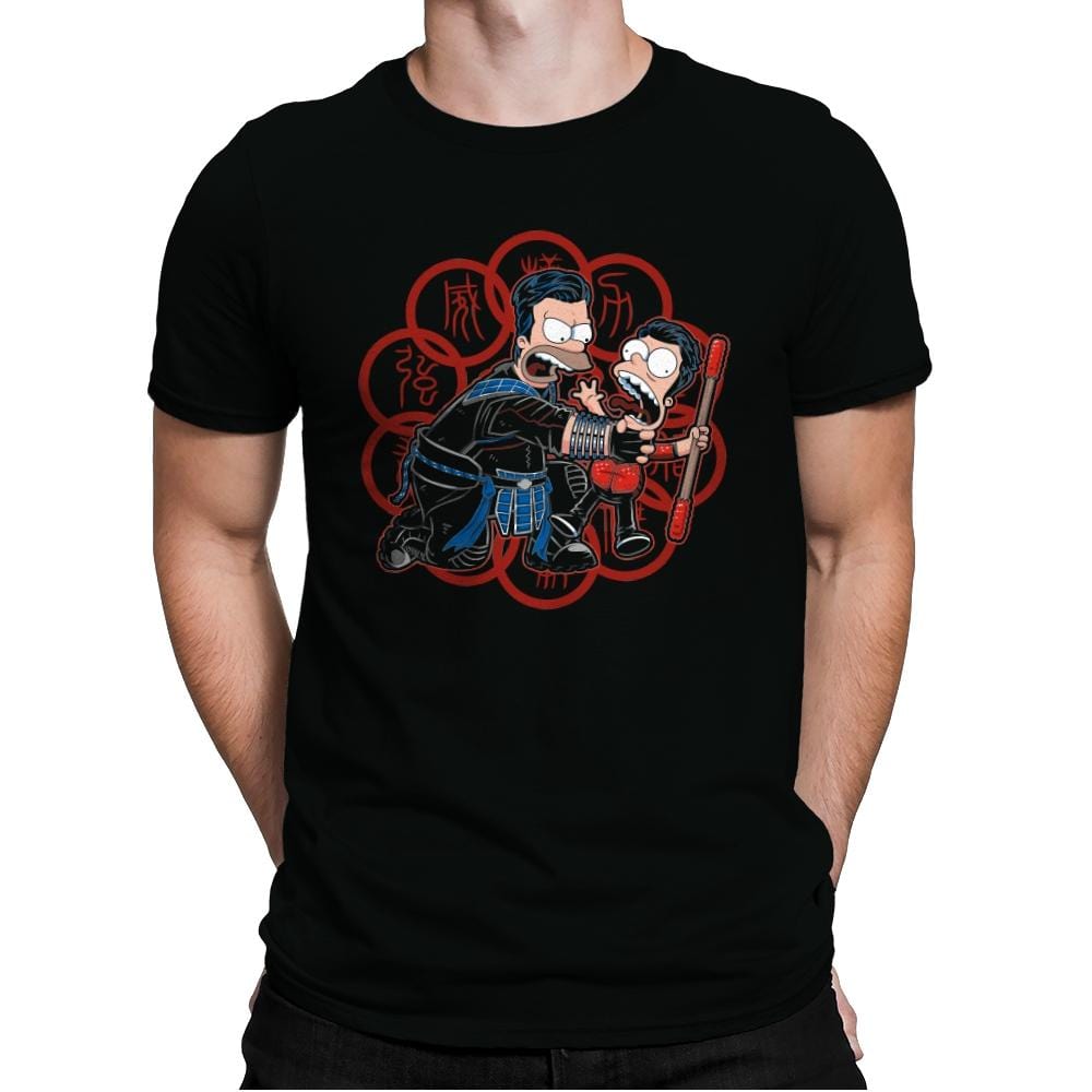 Why You Little Bus Boy - Mens Premium T-Shirts RIPT Apparel Small / Black