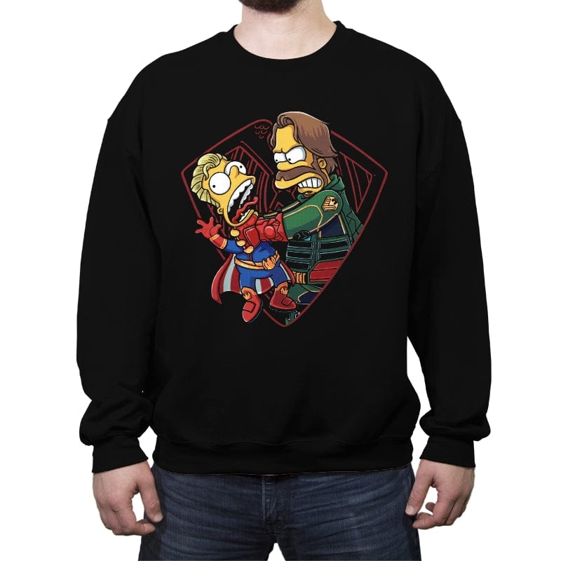 Why You Little Disappointment - Crew Neck Sweatshirt Crew Neck Sweatshirt RIPT Apparel Small / Black