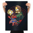 Why You Little Disappointment - Prints Posters RIPT Apparel 18x24 / Black