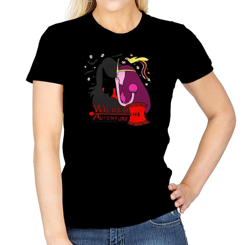 Wicked Adventure Exclusive - Womens T-Shirts RIPT Apparel Small / Navy