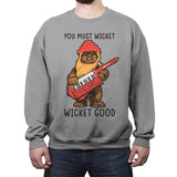 Wicket Good - Crew Neck Sweatshirt Crew Neck Sweatshirt RIPT Apparel