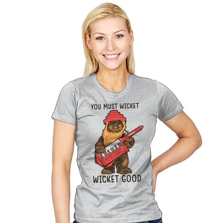 Wicket Good - Womens T-Shirts RIPT Apparel Small / Silver