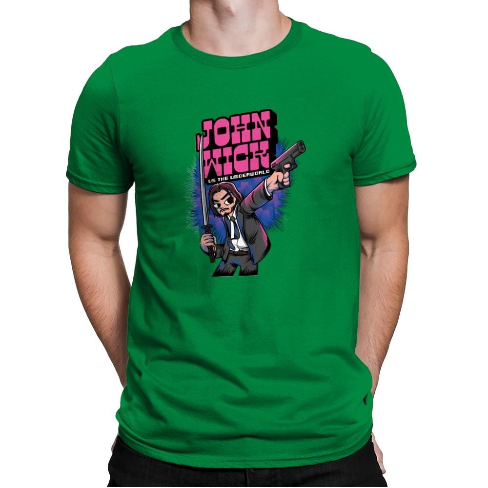 Wickrim - Mens Premium T-Shirts RIPT Apparel Small / Kelly Green