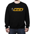 Wicks Pencil - Best Seller - Crew Neck Sweatshirt Crew Neck Sweatshirt RIPT Apparel Small / Black