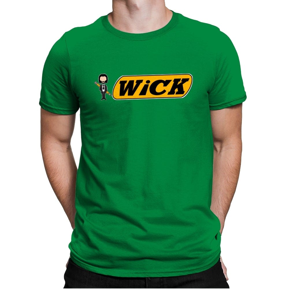 Wicks Pencil - Best Seller - Mens Premium T-Shirts RIPT Apparel Small / Kelly