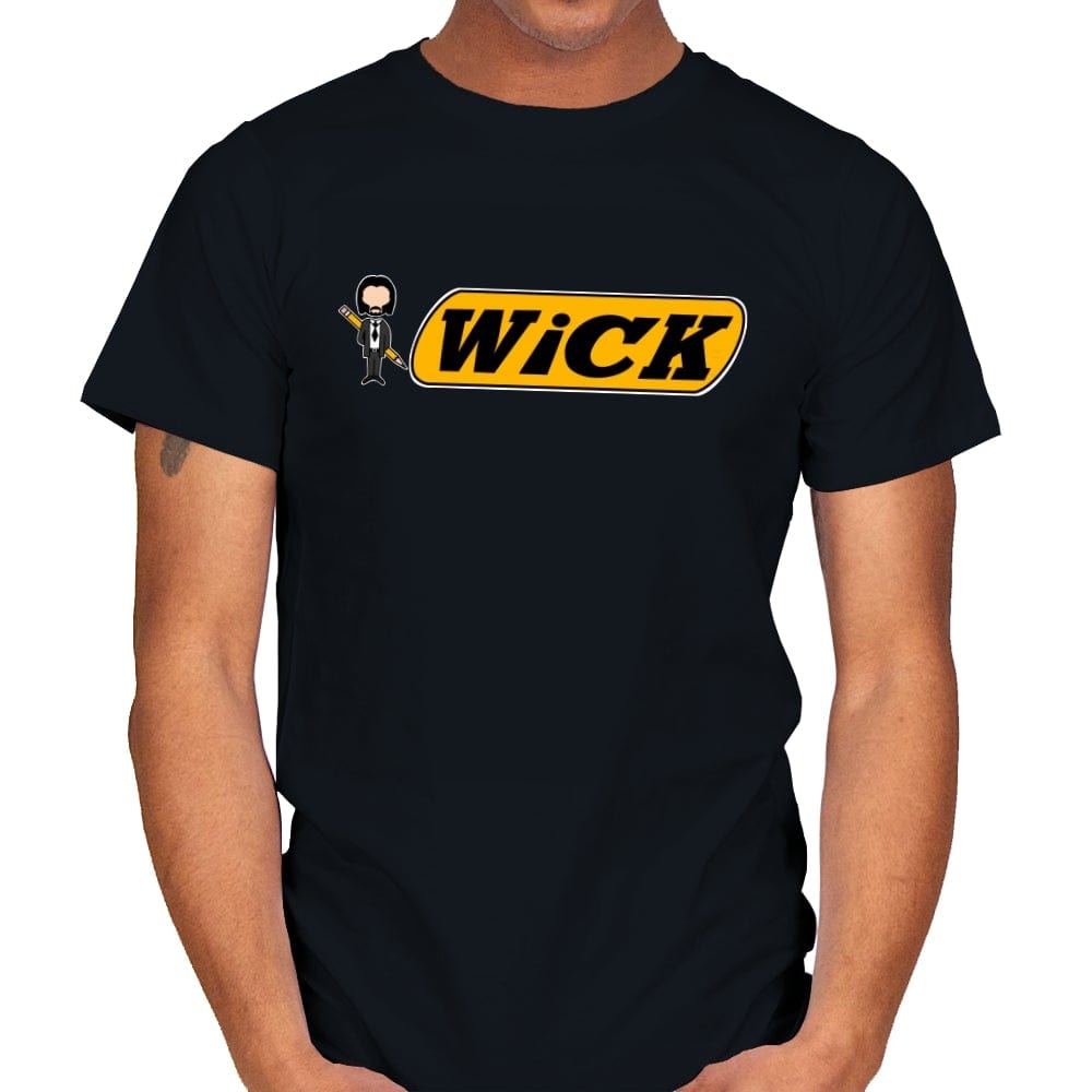 Wicks Pencil - Best Seller - Mens T-Shirts RIPT Apparel Small / Black