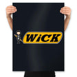 Wicks Pencil - Best Seller - Prints Posters RIPT Apparel 18x24 / Black