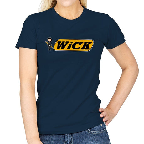 Wicks Pencil - Best Seller - Womens T-Shirts RIPT Apparel Small / Navy
