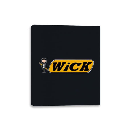 Wicks Pencil  - Canvas Wraps Canvas Wraps RIPT Apparel 8x10 / Black