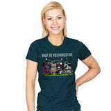 Wild Monsters - Womens T-Shirts RIPT Apparel