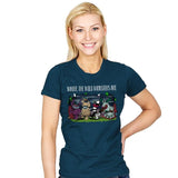 Wild Monsters - Womens T-Shirts RIPT Apparel Small / Indigo