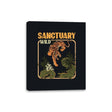 Wild Sanctuary - Canvas Wraps Canvas Wraps RIPT Apparel 8x10 / Black