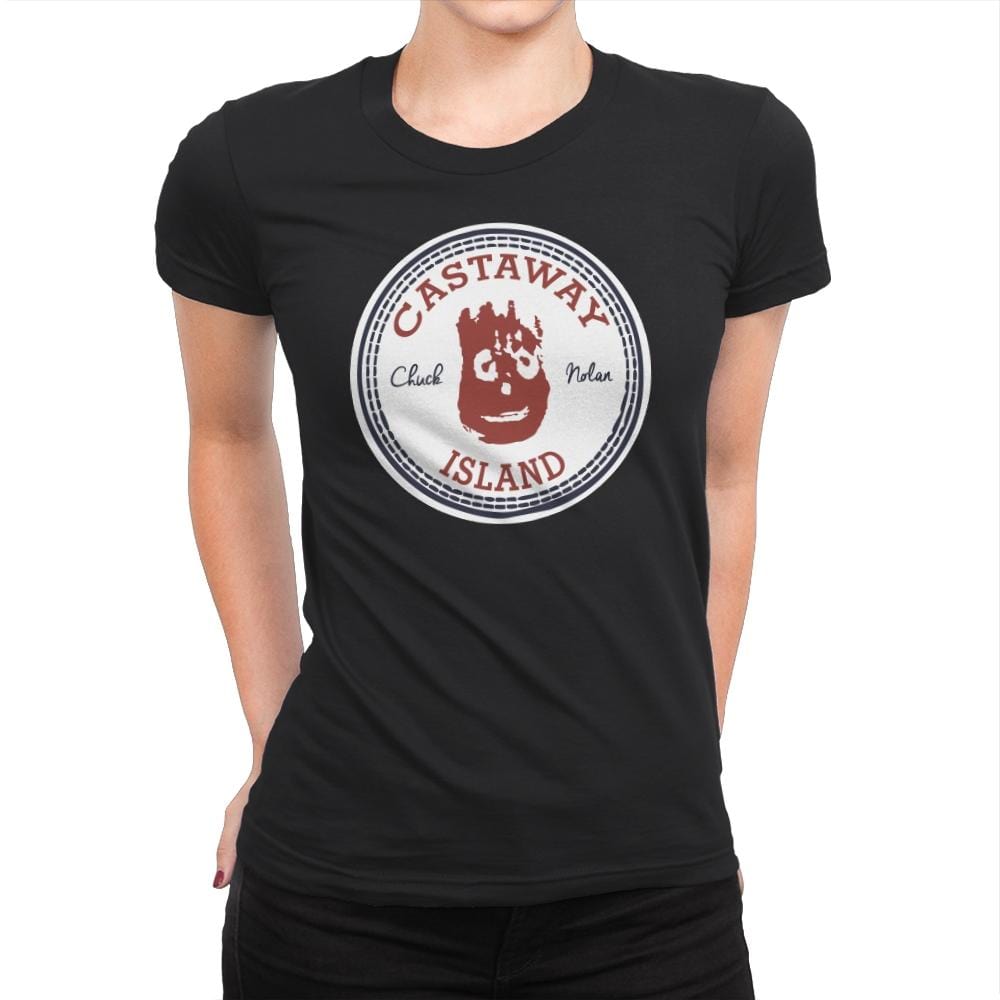 Wilson All Star - Womens Premium T-Shirts RIPT Apparel Small / Black