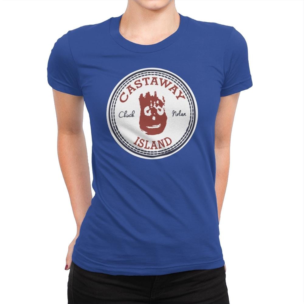 Wilson All Star - Womens Premium T-Shirts RIPT Apparel Small / Royal