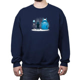 Wind of north - Crew Neck Sweatshirt Crew Neck Sweatshirt RIPT Apparel Small / Navy
