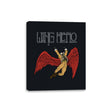 Wing Hero - Canvas Wraps Canvas Wraps RIPT Apparel 8x10 / Black