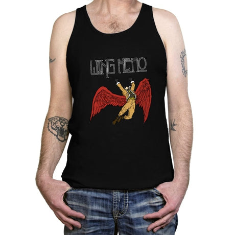 Wing Hero - Tanktop Tanktop RIPT Apparel X-Small / Black