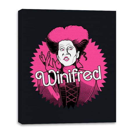 Winifred - Canvas Wraps Canvas Wraps RIPT Apparel 16x20 / Black