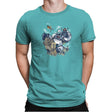 Winston Kong Exclusive - Mens Premium T-Shirts RIPT Apparel Small / Tahiti Blue