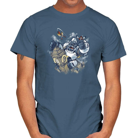 Winston Kong Exclusive - Mens T-Shirts RIPT Apparel Small / Indigo Blue