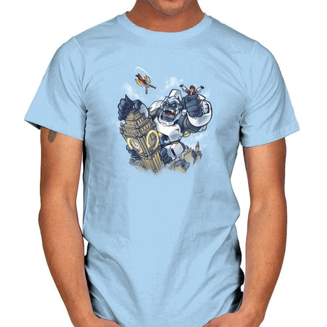 Winston Kong Exclusive - Mens T-Shirts RIPT Apparel Small / Light Blue