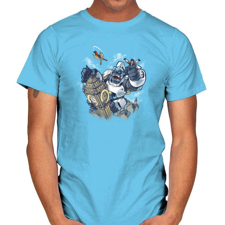 Winston Kong Exclusive - Mens T-Shirts RIPT Apparel Small / Sky