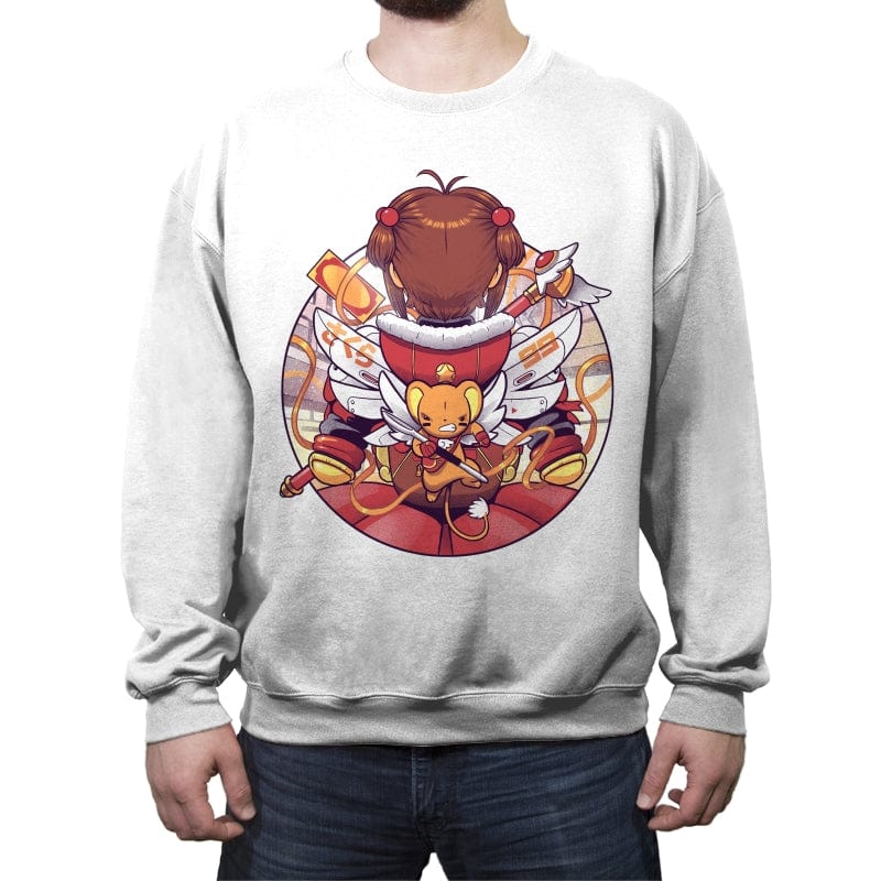 Winter Captors - Crew Neck Sweatshirt Crew Neck Sweatshirt RIPT Apparel Small / White