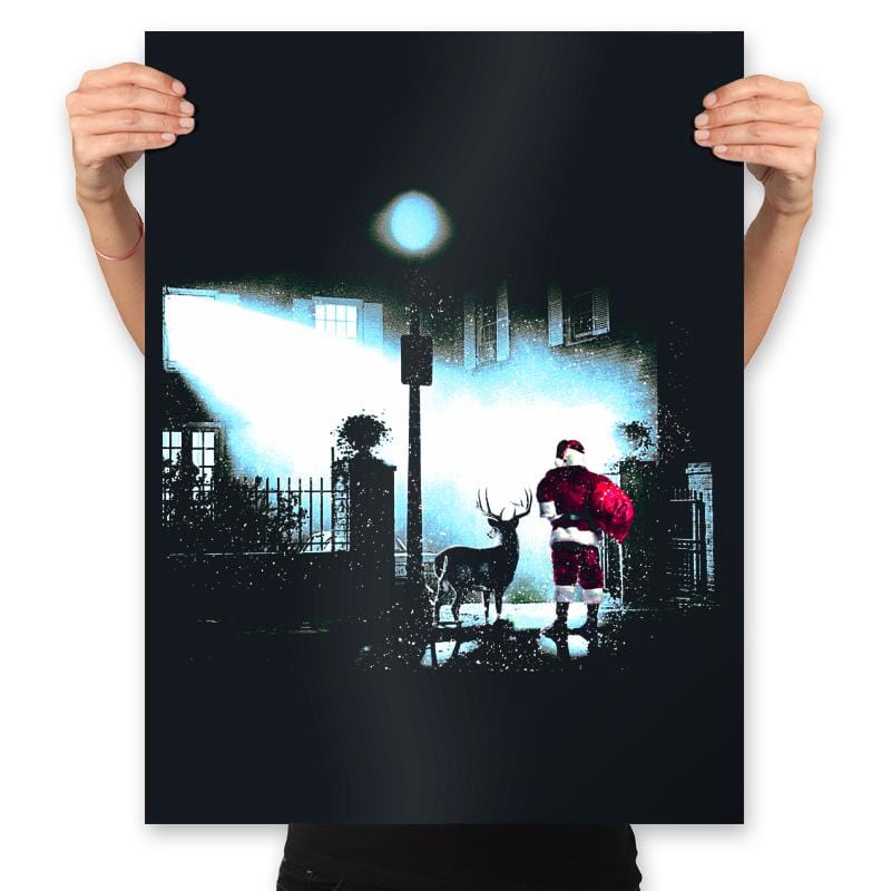 Winter Nightmare - Prints Posters RIPT Apparel 18x24 / Black