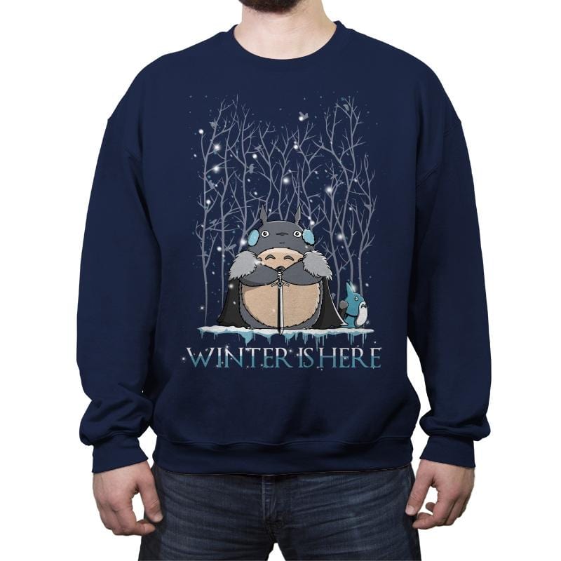 Winter's here - Crew Neck Sweatshirt Crew Neck Sweatshirt RIPT Apparel