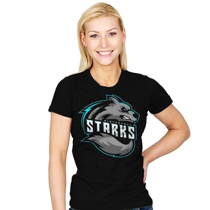 WinterWolves - Womens T-Shirts RIPT Apparel Small / Black
