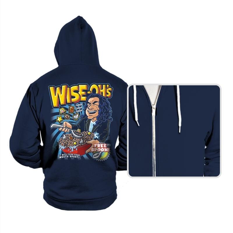 Wise-Oh's - Hoodies Hoodies RIPT Apparel Small / Navy