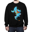 Wish Master - Crew Neck Sweatshirt Crew Neck Sweatshirt RIPT Apparel Small / Black