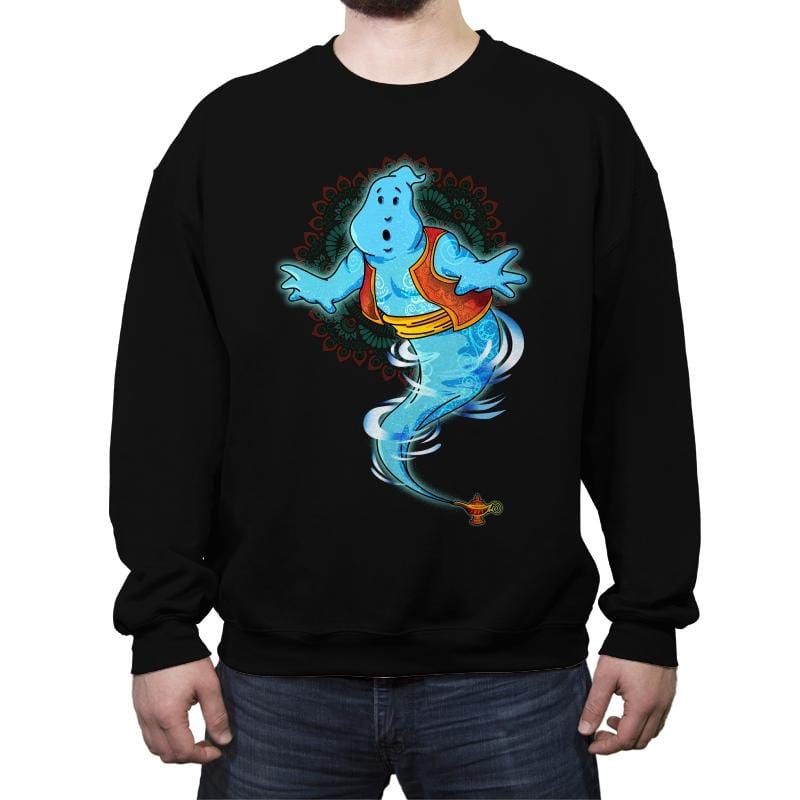 Wish Master - Crew Neck Sweatshirt Crew Neck Sweatshirt RIPT Apparel Small / Black