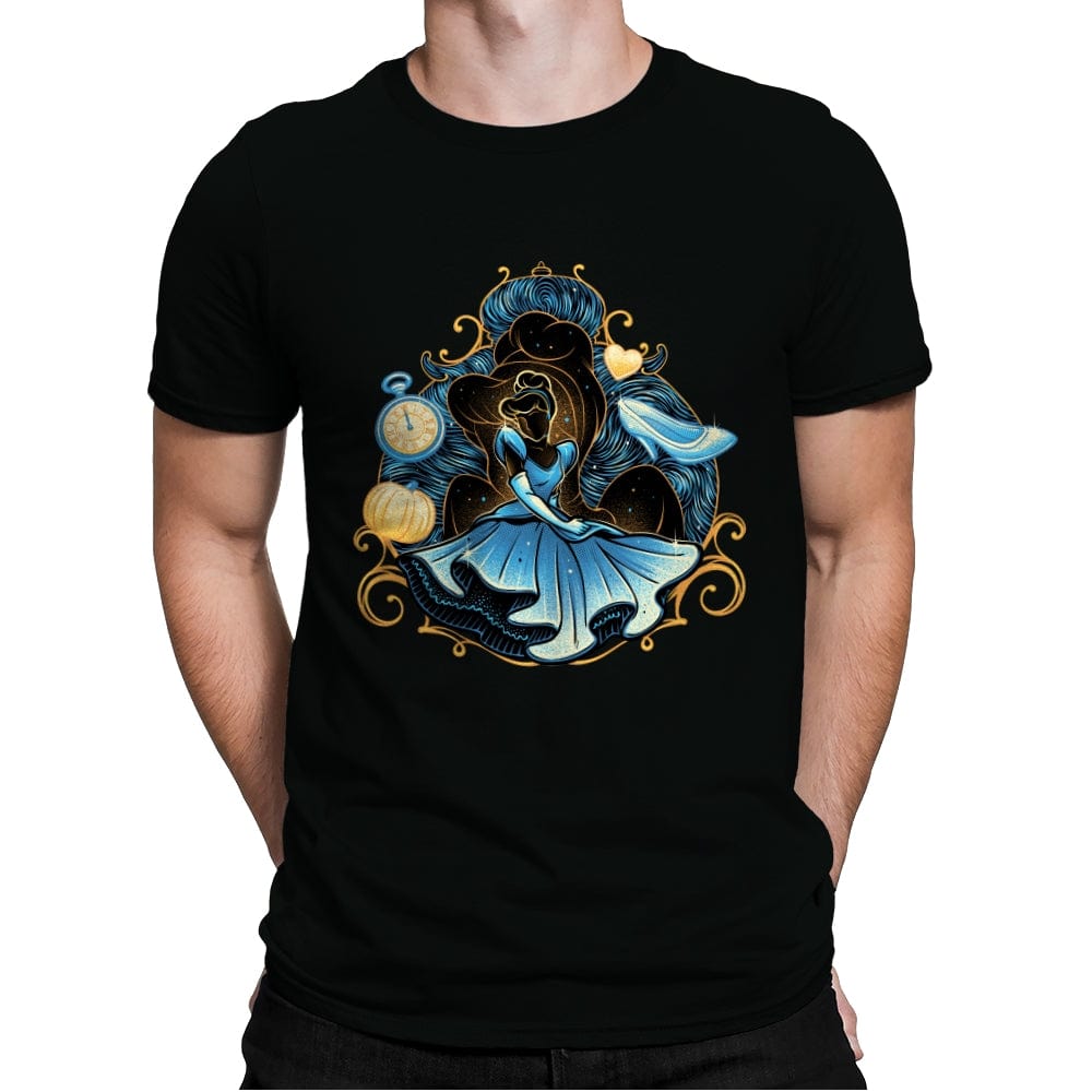 Wish Upon a Starry Night - Mens Premium T-Shirts RIPT Apparel Small / Black
