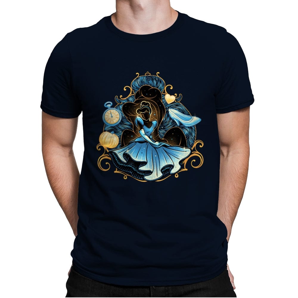 Wish Upon a Starry Night - Mens Premium T-Shirts RIPT Apparel Small / Midnight Navy