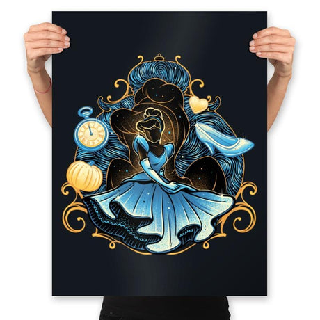 Wish Upon a Starry Night - Prints Posters RIPT Apparel 18x24 / Black