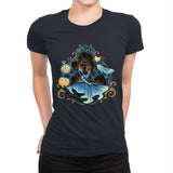 Wish Upon a Starry Night - Womens Premium T-Shirts RIPT Apparel Small / Midnight Navy