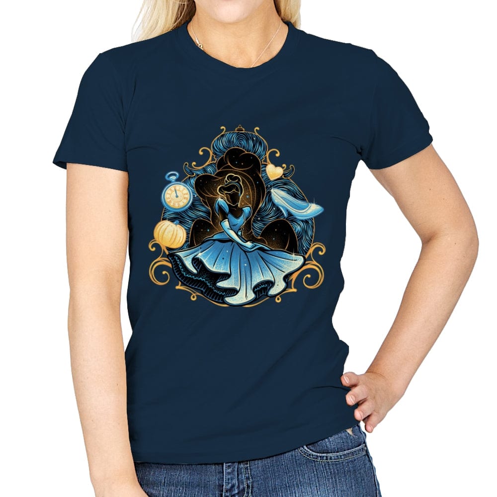 Wish Upon a Starry Night - Womens T-Shirts RIPT Apparel Small / Navy