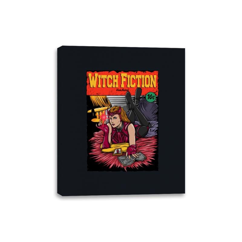 Witch Fiction - Canvas Wraps Canvas Wraps RIPT Apparel 8x10 / Black