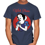 Witch, Please - Mens T-Shirts RIPT Apparel Small / Navy